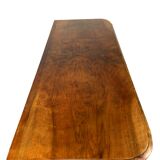 Italian art deco burl walnut chest of drawers, 1930s/1940s