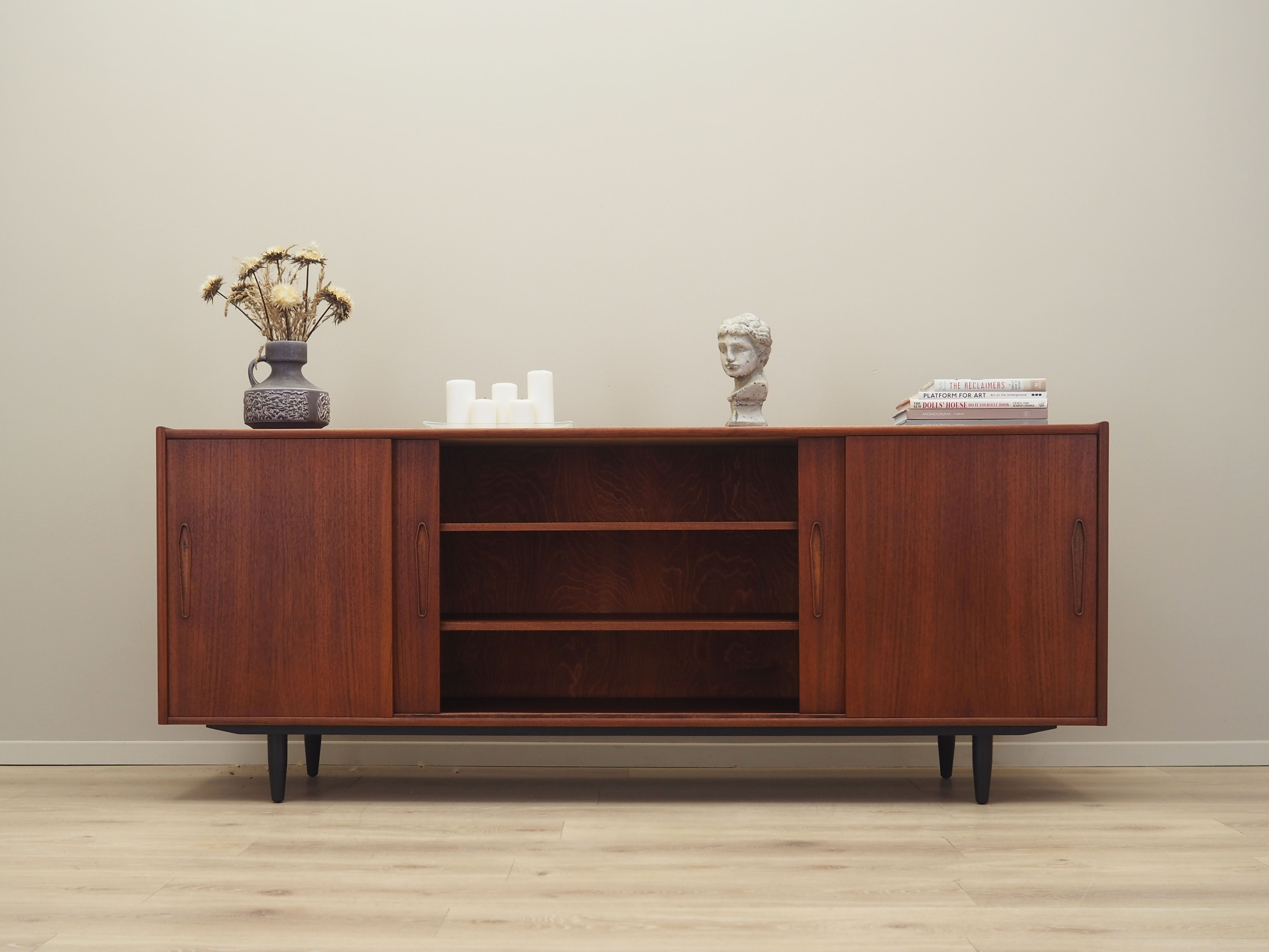 Teak sideboard, Danish design, 1970s, production: Denmark