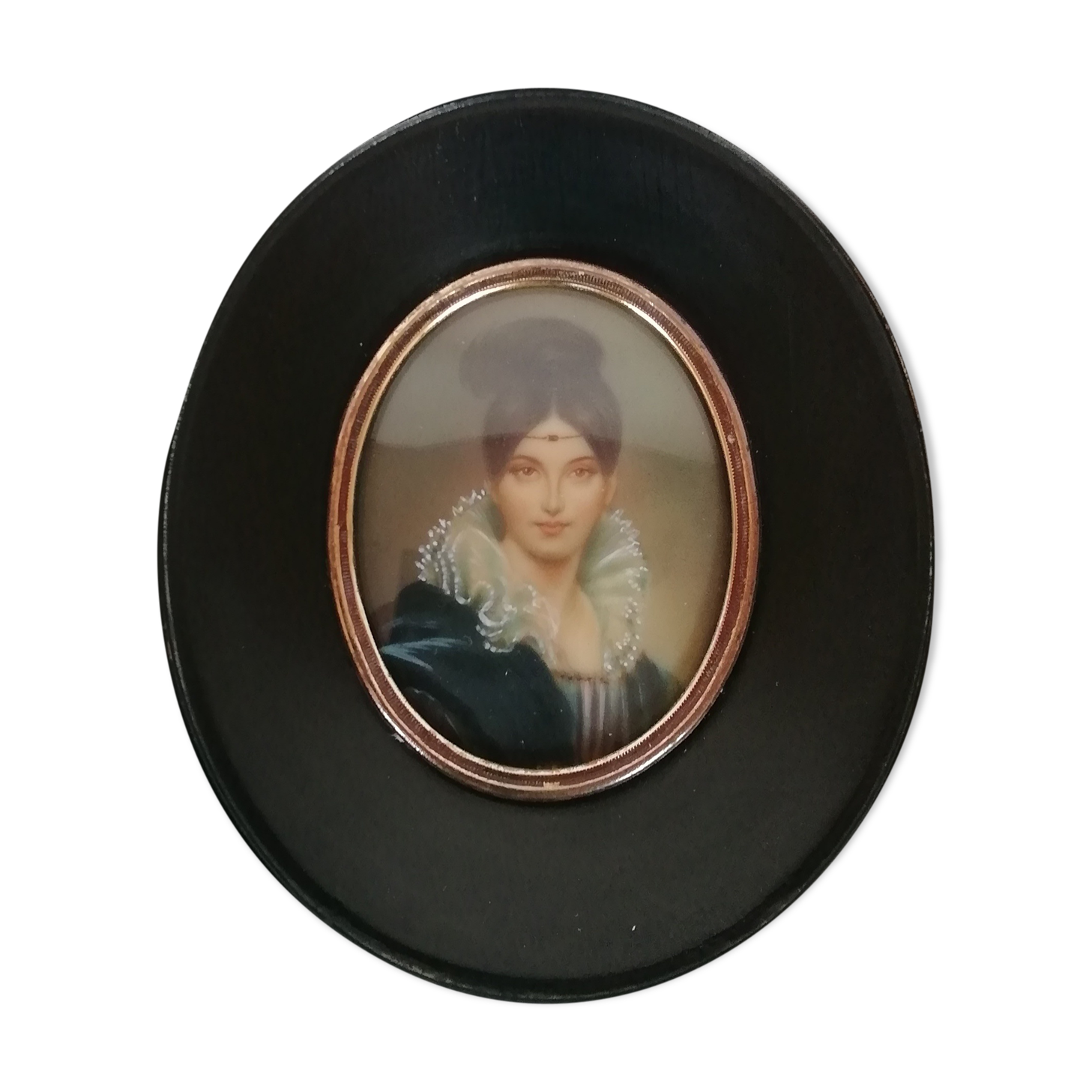 Miniature portrait painting