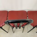 6 chairs by Giorgio Cattelan for Cidue Italy, postmodern, 1980s