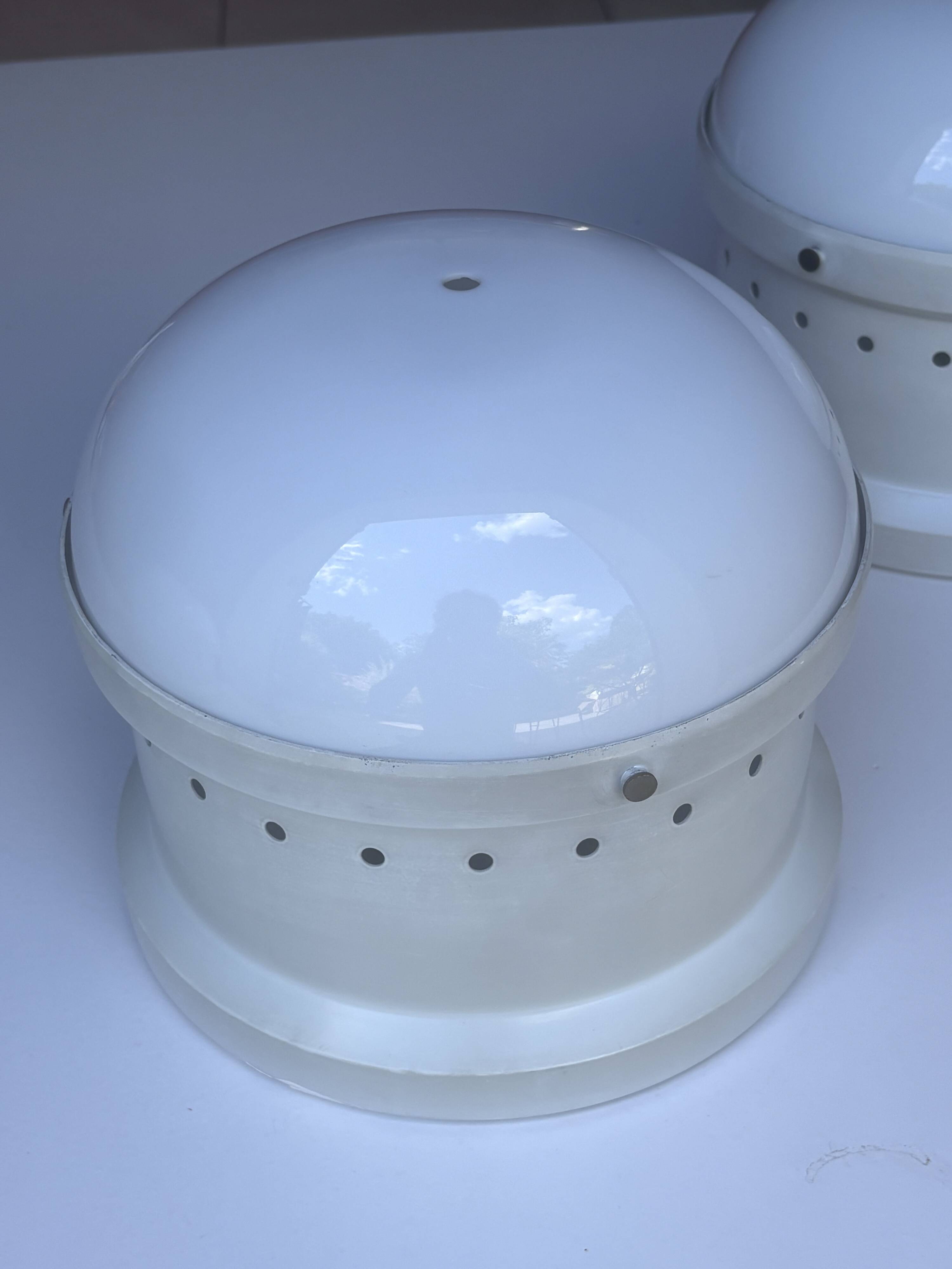3 designer ceiling lights by Gianemilio, Piero & Anna Monti for Kartell
