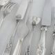 Orfevrerie Wiskemann - Extensive Silver Plated Cutlery Set - 209-piece/12-pax - "N.14 Louis XV"