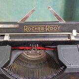 Old Rocher Rooy Functional Typewriter 1940s