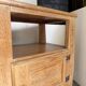 Pair of oak bedside tables 1950