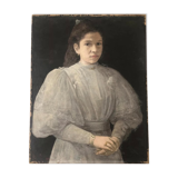 Portrait à l'huile