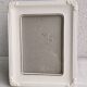 Ivory porcelain photo frame