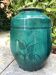 Pair of Japanese enameled stoneware vases