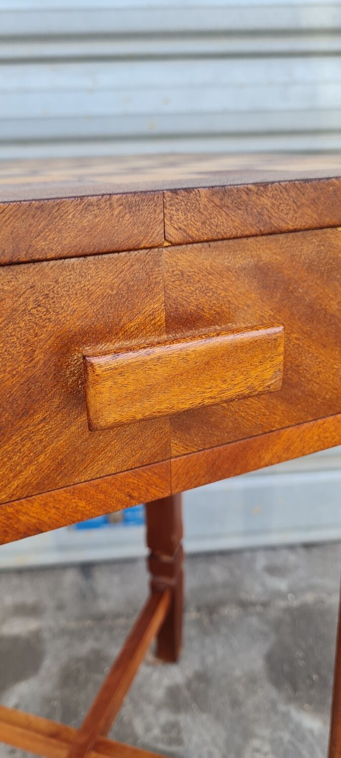 Bedside table - chess game