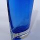 Vase en verre vintage Murano Sommerso 1970
