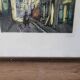 Lithograph Marcel Julien Baton/ Rue de Paris/ Sacré-Cœur /