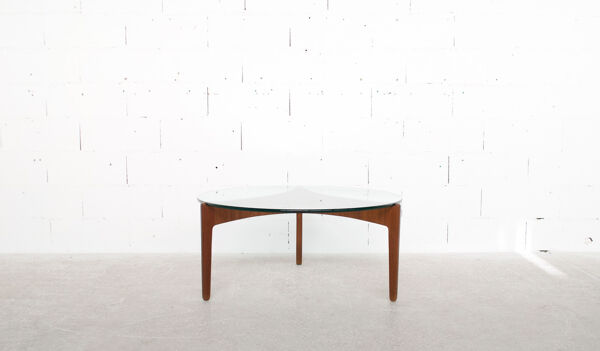 Table basse en teck Sven Ellekaer, Christian Linneberg éditeur 1960