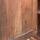 Two-body oak sideboard, circa 1890 — antique glasses and assembly