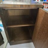 Elegant Vintage Wooden Bedside Tables – Eastern Europe / England