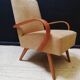 Paire de fauteuils vintage Halabala 1950