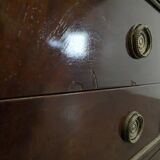 Louis XVI style mahogany chest of drawers