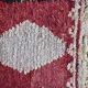 Tapis marocain vintage Boucherouite
