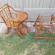 Old high chair for children Luterma