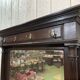 Late 19th century oak wardrobe with its planter