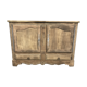 Rustic bass buffet in solid oak erased