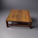 Table basse en chêne par Esko Pajamies pour Asko, Finlande, années 1960.