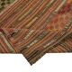 Turkish Handmade Vintage Anatolian Kilim 156 cm x 257 cm