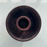 Brown zigzag candle holder