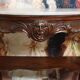 Console Italienne époque Charles X en acajou