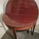 Table Demi Lune Acajou