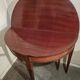Mahogany Half Moon Table