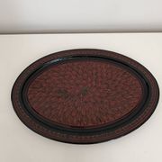 Plateau ovale vintage