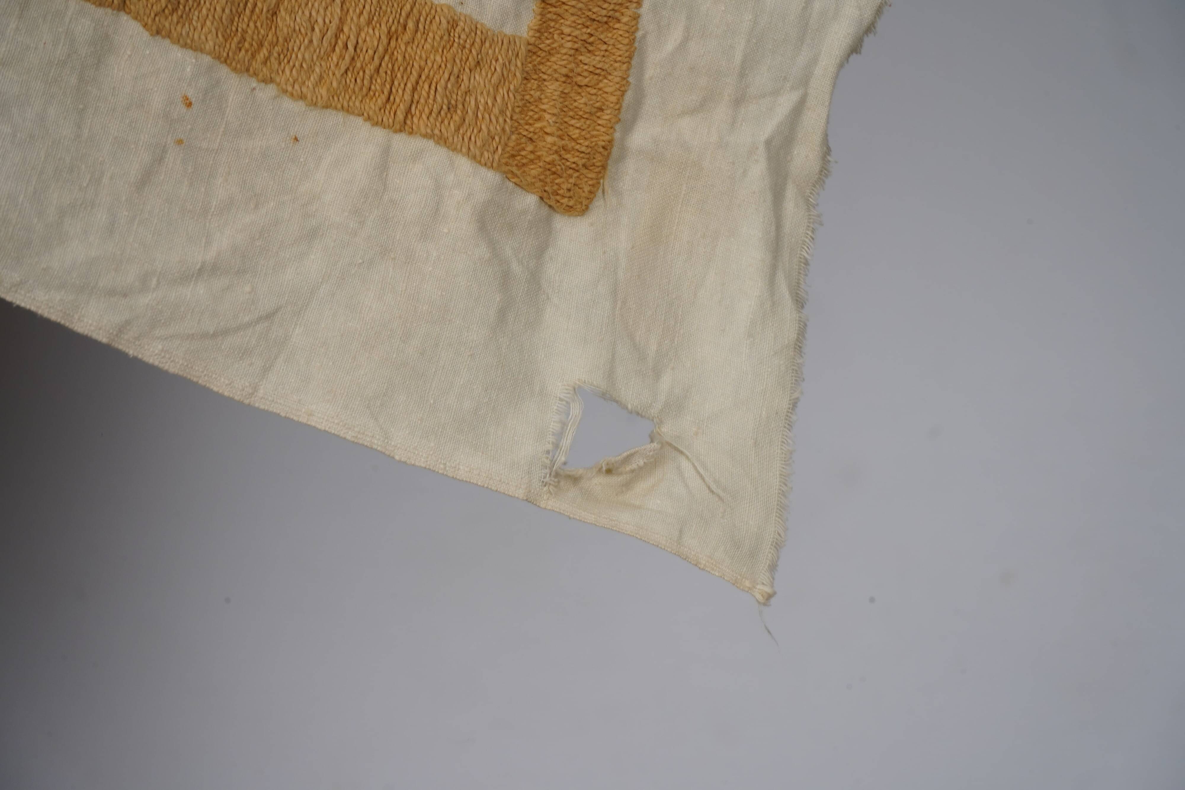 Vintage Turkish hand-knotted rug 127x150 cm