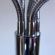 Floor lamp chrome spring 5 balls vintage