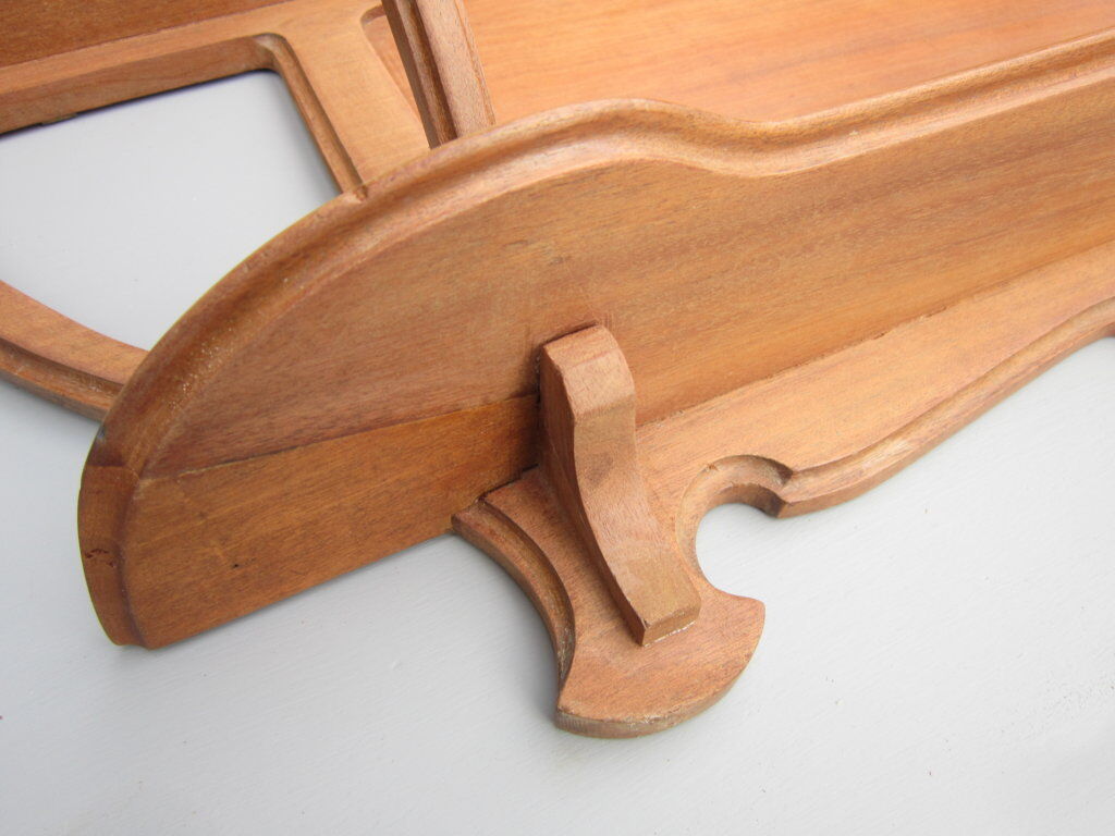 Art nouveau wall shelf