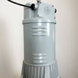 Large Industrial Aluminium Pendant Light from Elektrosvit, 1960s