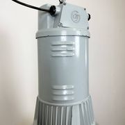 Large Industrial Aluminium Pendant Light from Elektrosvit, 1960s