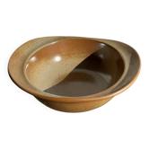 Small stoneware bowl with two wide, flat handles D:15-18.5