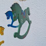 Vintage wooden mobile