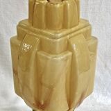 Antique Art Deco skyscraper ceiling chandelier