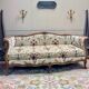 Cross Bed Known as “Turkish” in Walnut, Louis XV Style, 19th Century