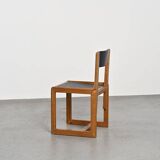 Set of 4 Chairs by André Sornay, circa 1960