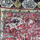 Vintage Persian Ghoum 108 X 164 CM hand made silk carpets