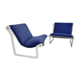 Paire de fauteuils Knoll de Bruce Hannah et Andrew Morrison, années 70
