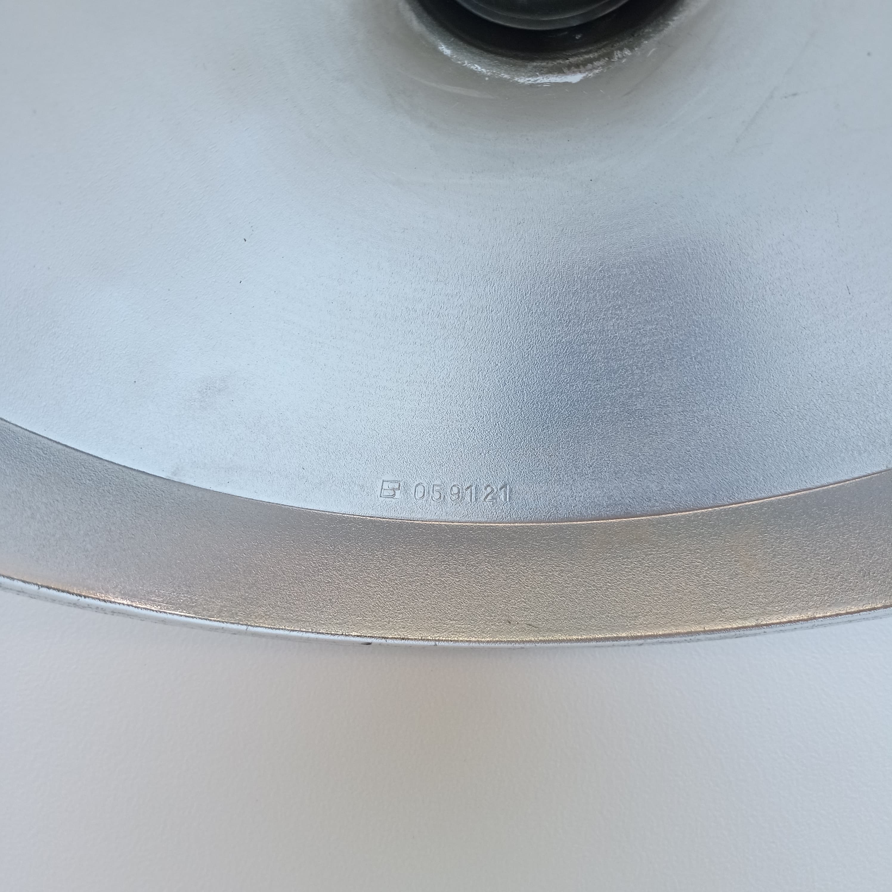 Silver pendant lamp from the 1970s, Staff Leuchten, Germany