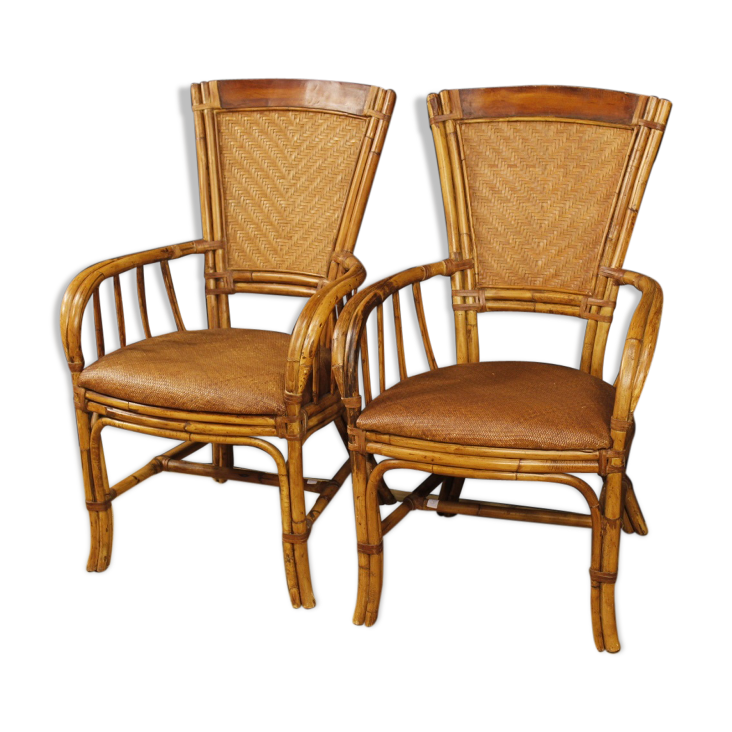 Pair of armchairs stamped Kalma Ramón Castellano
