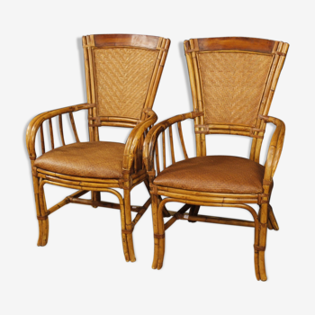 Pair of armchairs stamped Kalma Ramón Castellano