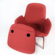 Easy chair with legs of walnut of Danish design for Normann Copenhagen