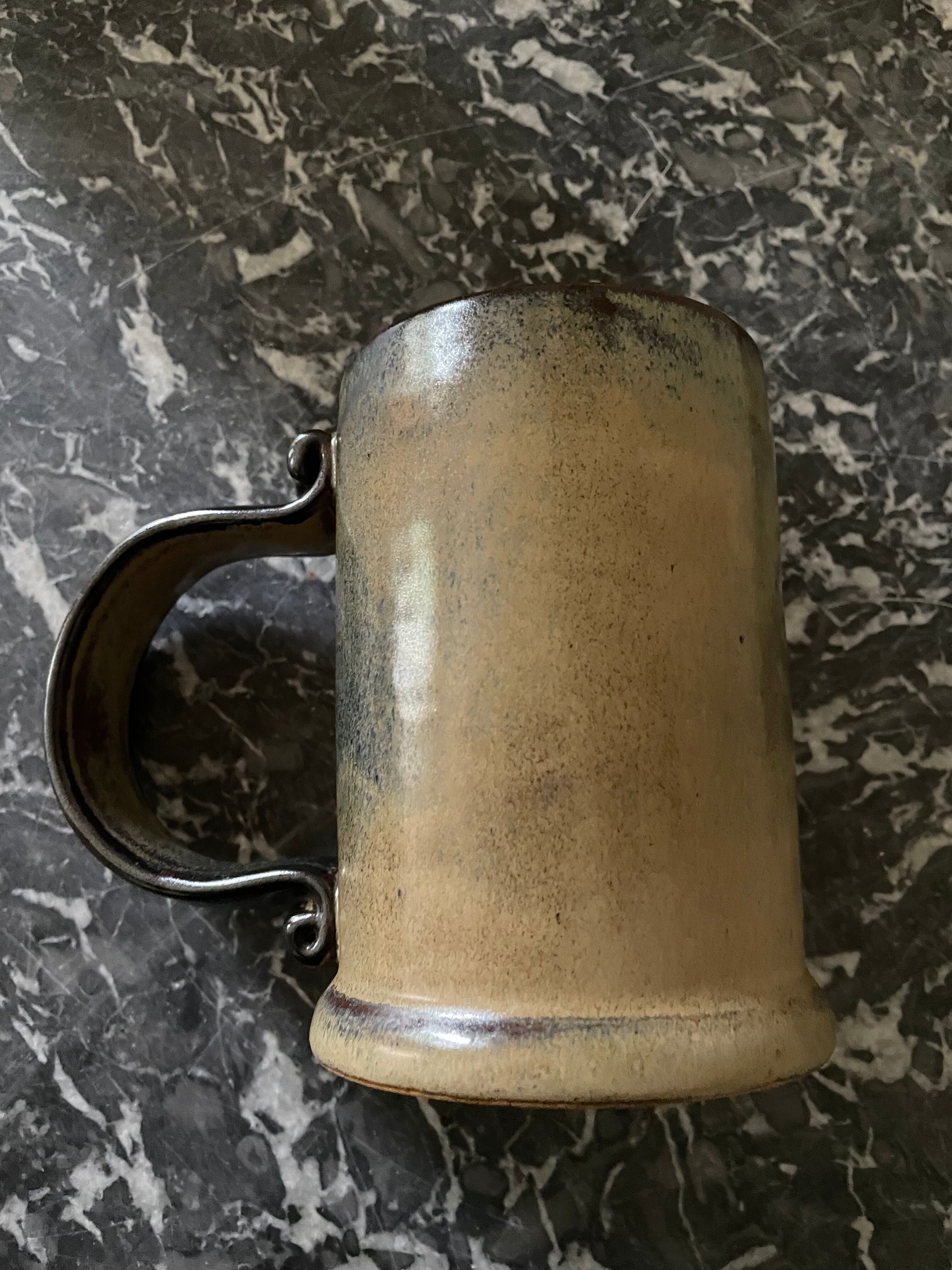 Sandstone mug "art ceram grand feu"