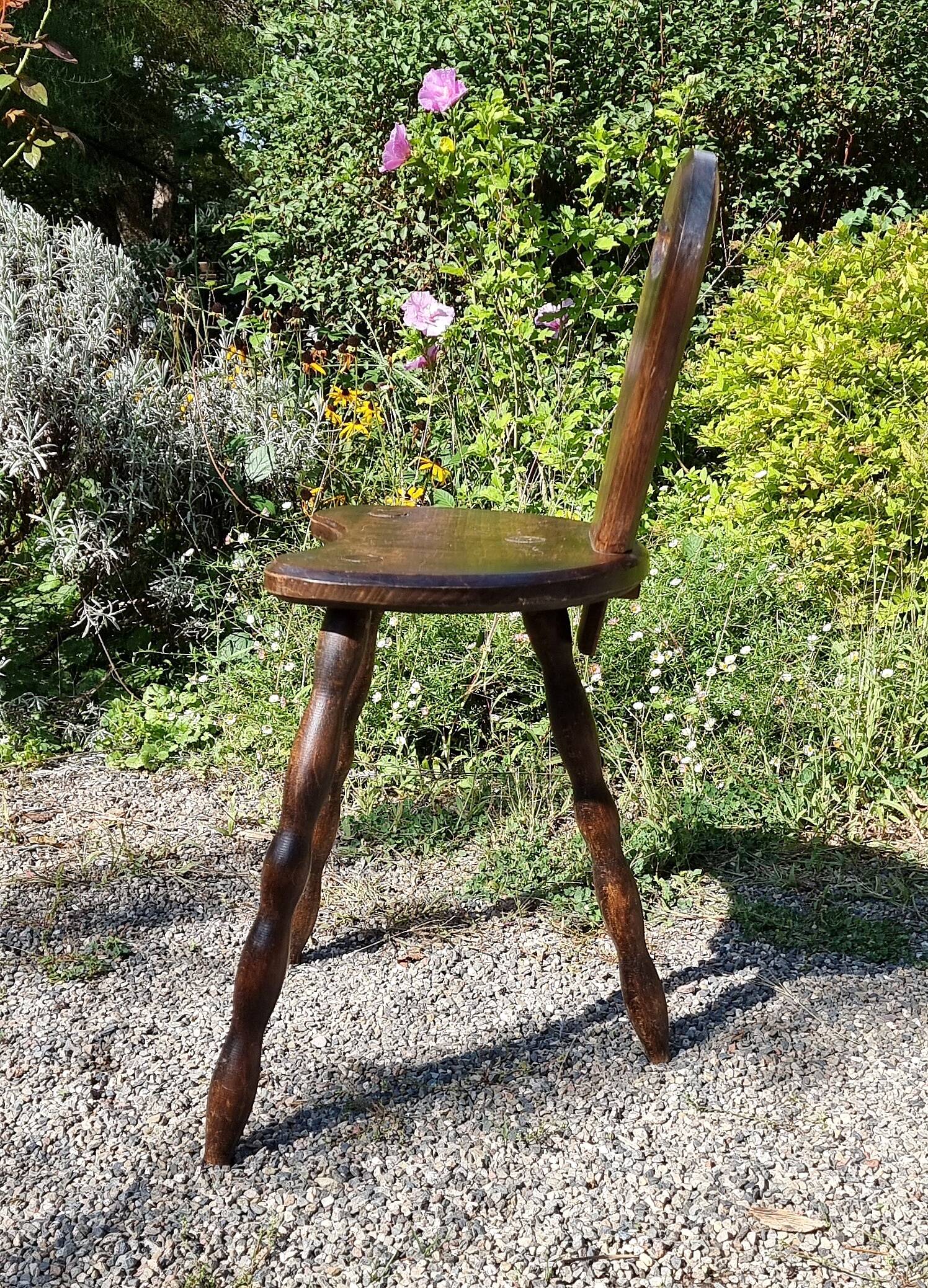 1950s chalet tripod chair