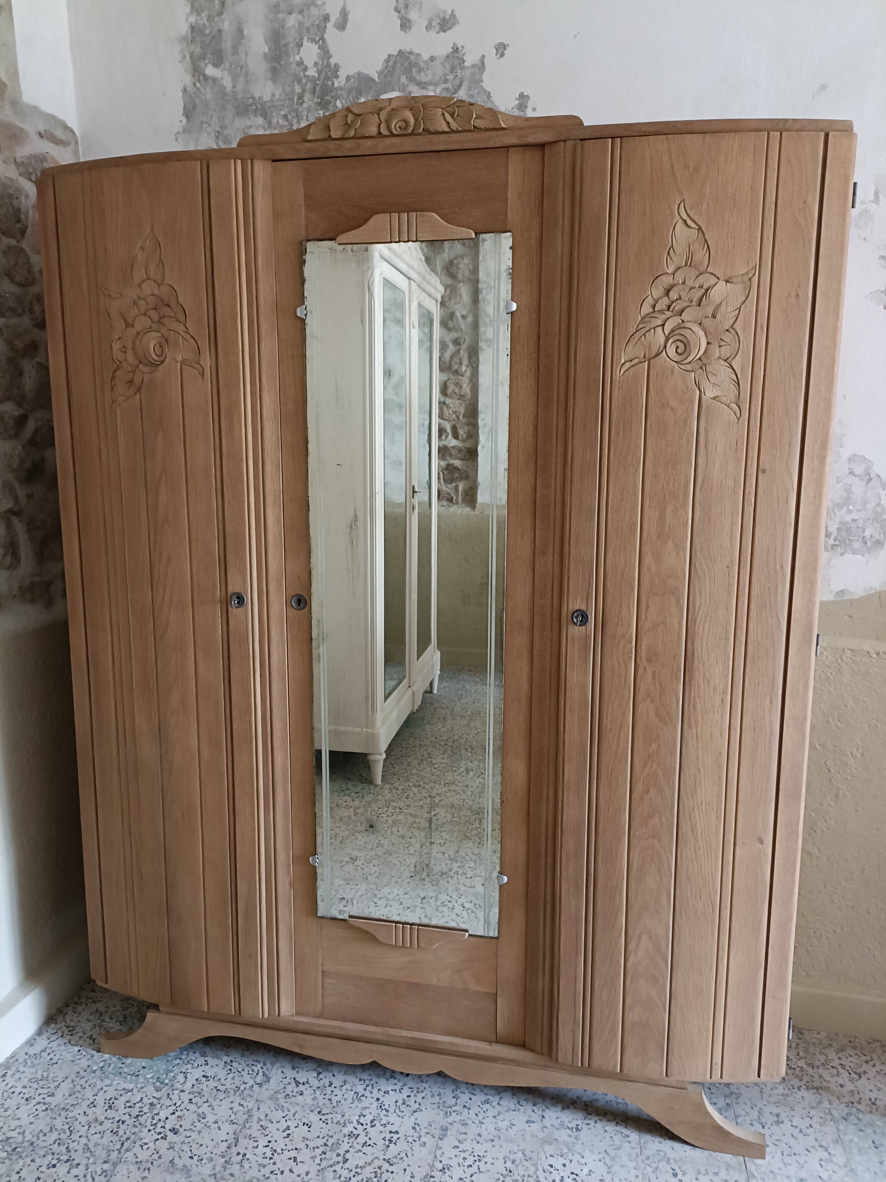 Renovated Art Deco wardrobe