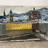 Landscape of Salzburg in 1953